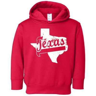 Vintage Texas State Logo Toddler Hoodie