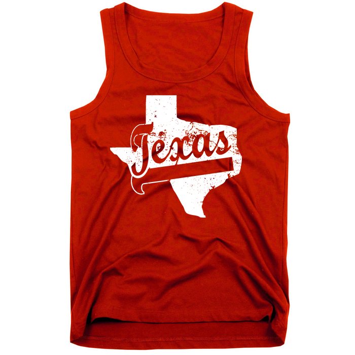 Vintage Texas State Logo Tank Top