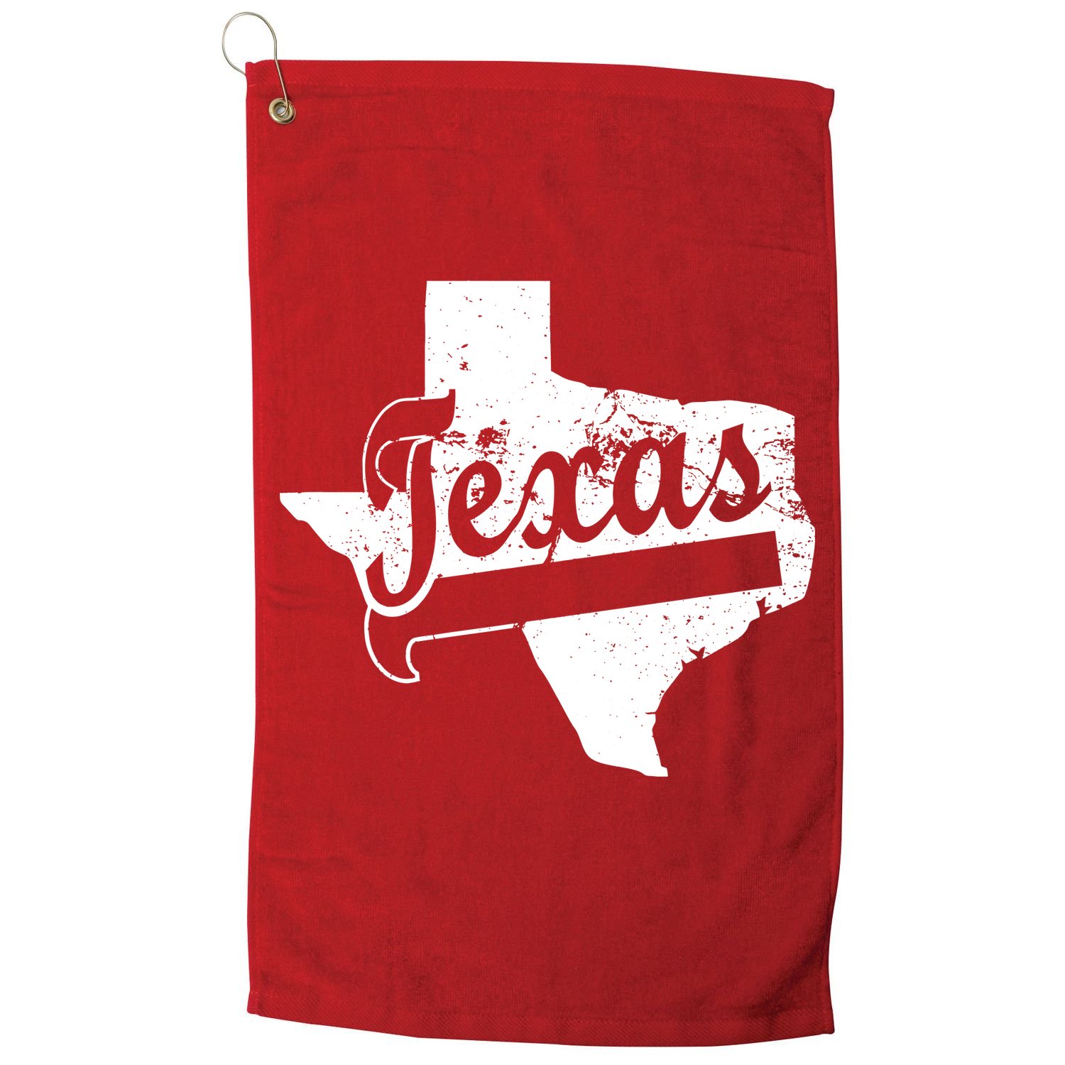 Vintage Texas State Logo Golf Towel