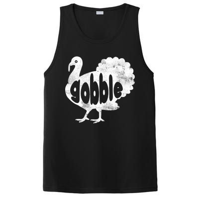 Vintage Thanksgiving Gobble Turkey PosiCharge Competitor Tank