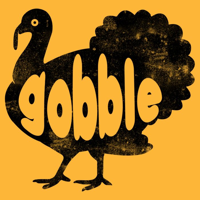 Vintage Thanksgiving Gobble Turkey Cooling Performance Crew T-Shirt