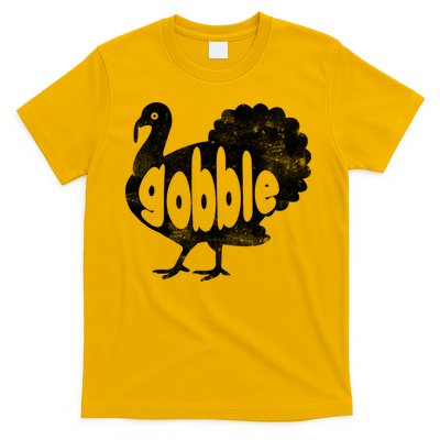 Vintage Thanksgiving Gobble Turkey T-Shirt