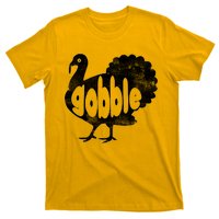 Vintage Thanksgiving Gobble Turkey T-Shirt