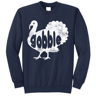 Vintage Thanksgiving Gobble Turkey Sweatshirt