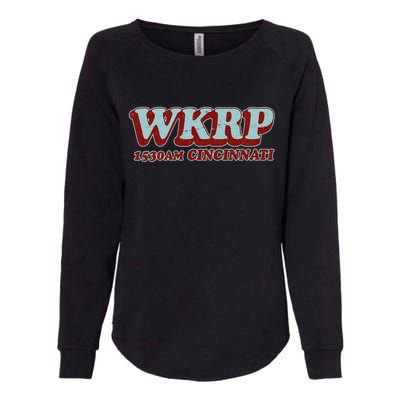 Vintage Thanksgiving WKRP 1530AM Cincinnati Womens California Wash Sweatshirt