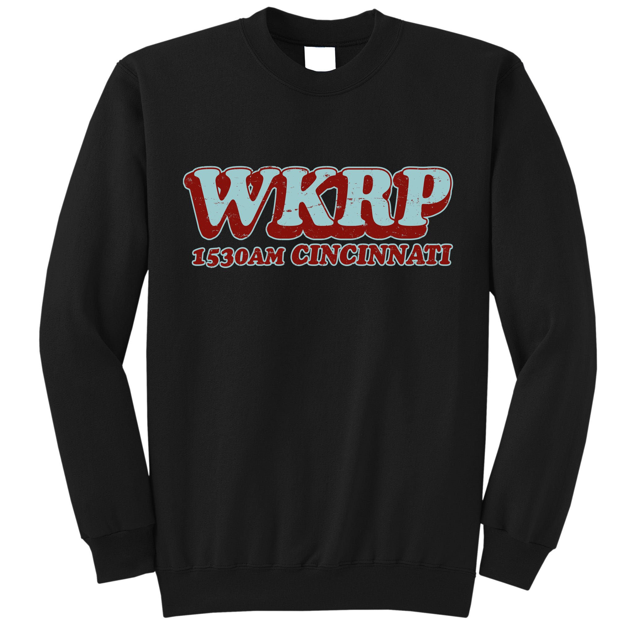 Vintage Thanksgiving WKRP 1530AM Cincinnati Tall Sweatshirt