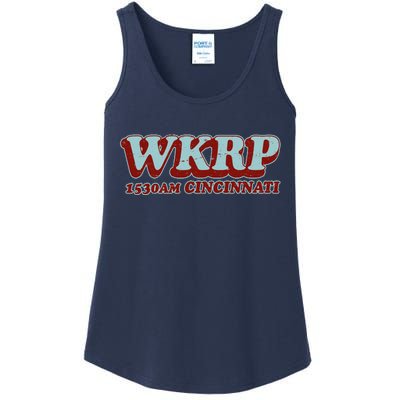 Vintage Thanksgiving WKRP 1530AM Cincinnati Ladies Essential Tank