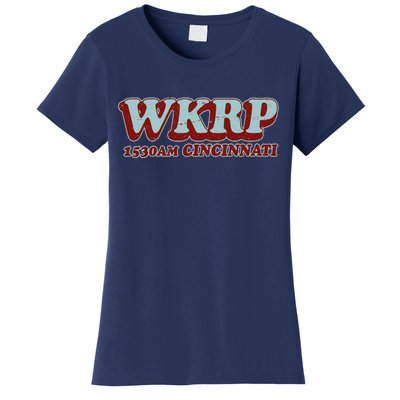 Vintage Thanksgiving WKRP 1530AM Cincinnati Women's T-Shirt