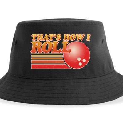 Vintage That's How I Roll Bowling Fan Sustainable Bucket Hat