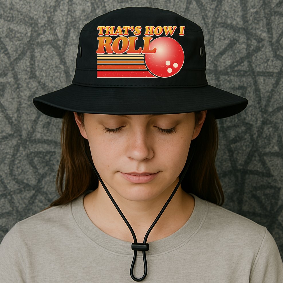 Vintage That's How I Roll Bowling Fan Bucket Hat