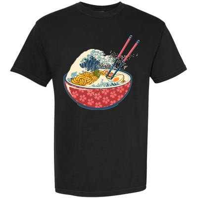 Vintage The Great Ramen Wave Garment-Dyed Heavyweight T-Shirt