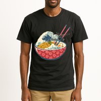 Vintage The Great Ramen Wave Tall T-Shirt