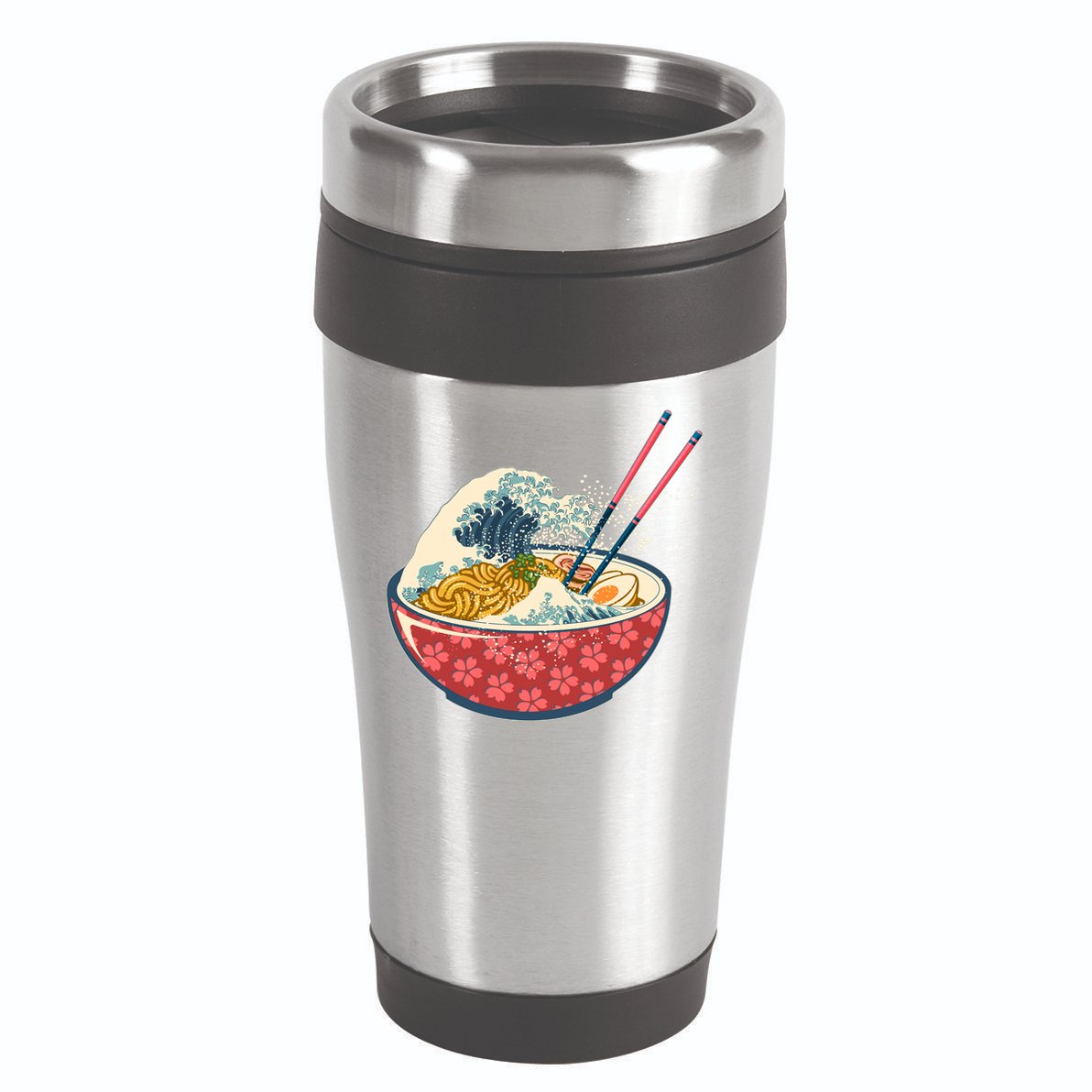 Vintage The Great Ramen Wave 16oz Travel Tumbler