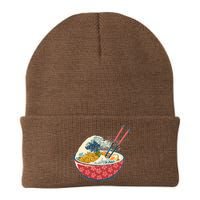 Vintage The Great Ramen Wave Knit Cap Winter Beanie