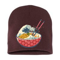 Vintage The Great Ramen Wave Short Acrylic Beanie