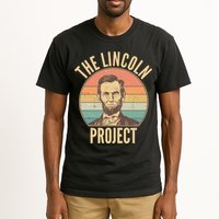 Vintage The Lincoln Project Emblem Tall T-Shirt