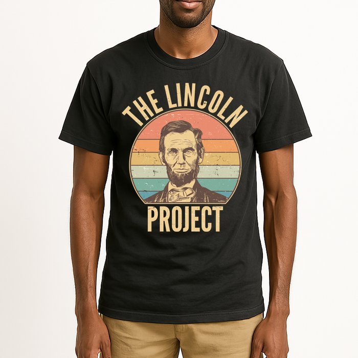 Vintage The Lincoln Project Emblem Tall T-Shirt