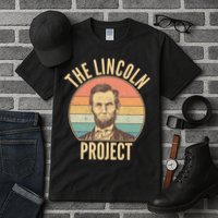Vintage The Lincoln Project Emblem Tall T-Shirt