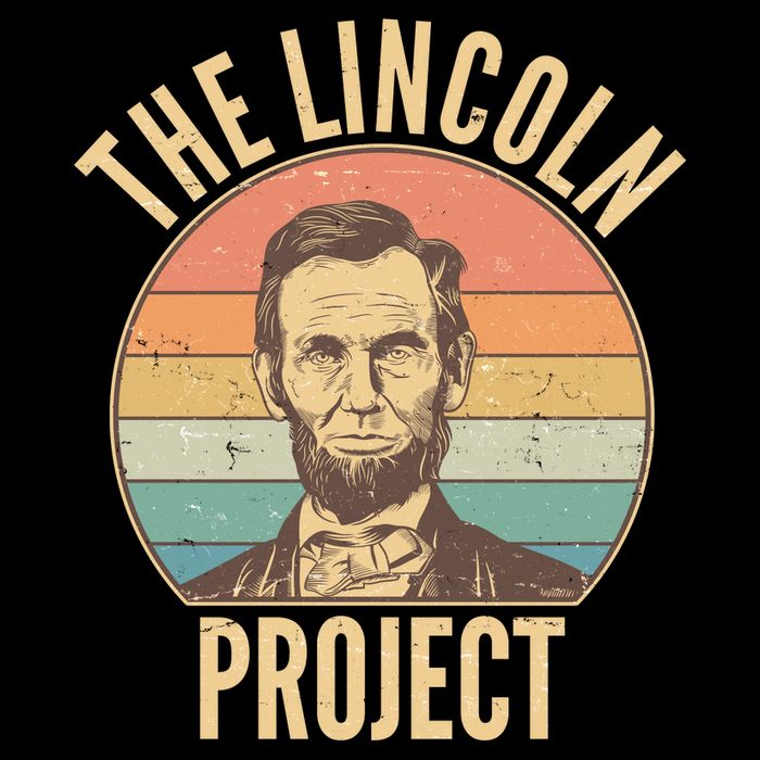 Vintage The Lincoln Project Emblem Tall T-Shirt