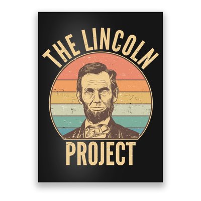 Vintage The Lincoln Project Emblem Poster