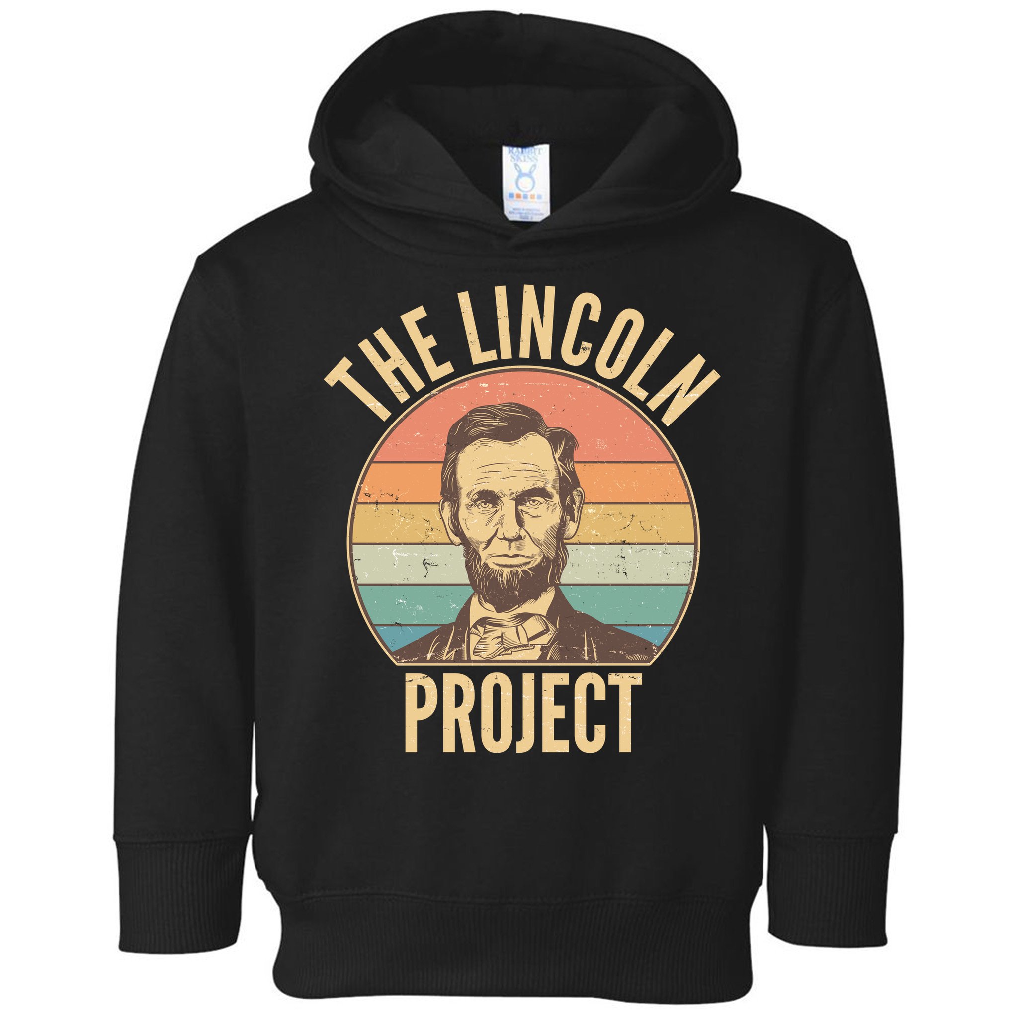 Vintage The Lincoln Project Emblem Toddler Hoodie