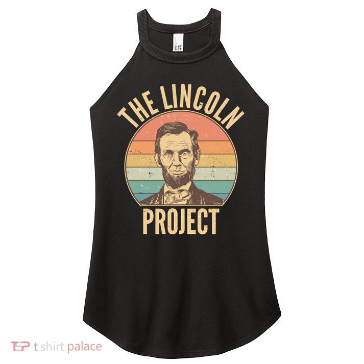 Vintage The Lincoln Project Emblem Women's Perfect Tri Rocker Tank