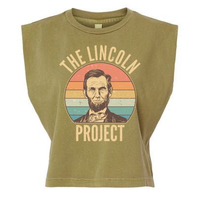 Vintage The Lincoln Project Emblem Garment-Dyed Women's Muscle Tee