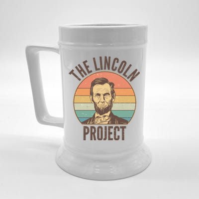 Vintage The Lincoln Project Emblem Beer Stein