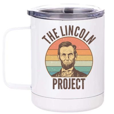 Vintage The Lincoln Project Emblem 12 oz Stainless Steel Tumbler Cup