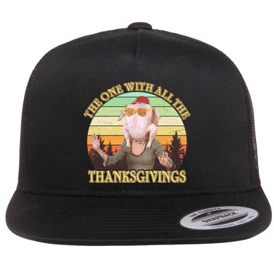 Vintage The One With All The Thanksgivings Flatbill Hat