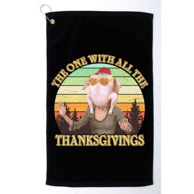 Vintage The One With All The Thanksgivings Golf Towel