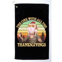 Vintage The One With All The Thanksgivings Golf Towel