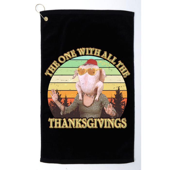 Vintage The One With All The Thanksgivings Golf Towel