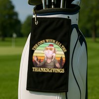 Vintage The One With All The Thanksgivings Golf Towel
