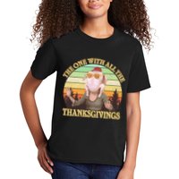 Vintage The One With All The Thanksgivings Kids T-Shirt