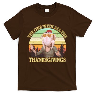 Vintage The One With All The Thanksgivings T-Shirt