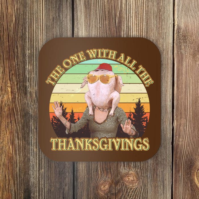 Vintage The One With All The Thanksgivings Coaster