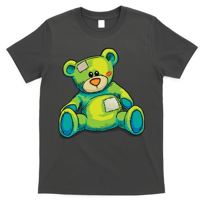 Vintage Torn Colorful Teddy Bear T-Shirt