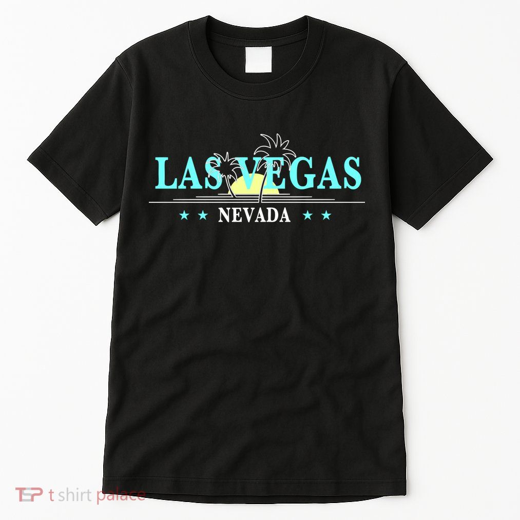 Vintage Tropical Las Vegas Logo Tall T-Shirt
