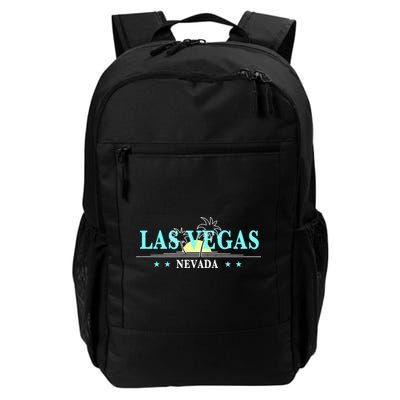 Vintage Tropical Las Vegas Logo Backpack