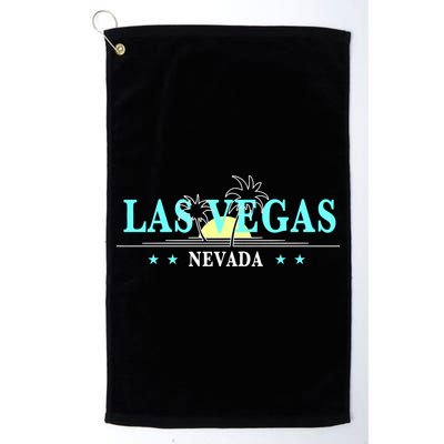 Vintage Tropical Las Vegas Logo Golf Towel
