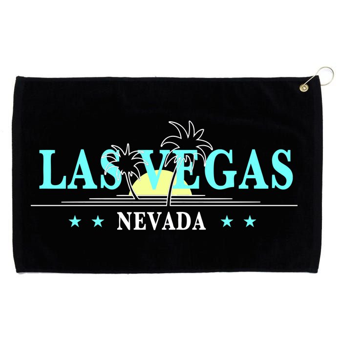 Vintage Tropical Las Vegas Logo Grommeted Golf Towel