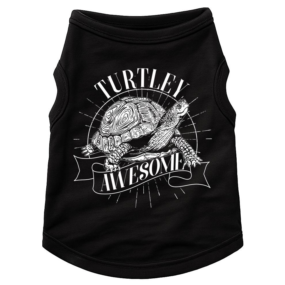 Vintage Turtley Awesome Doggie Tank