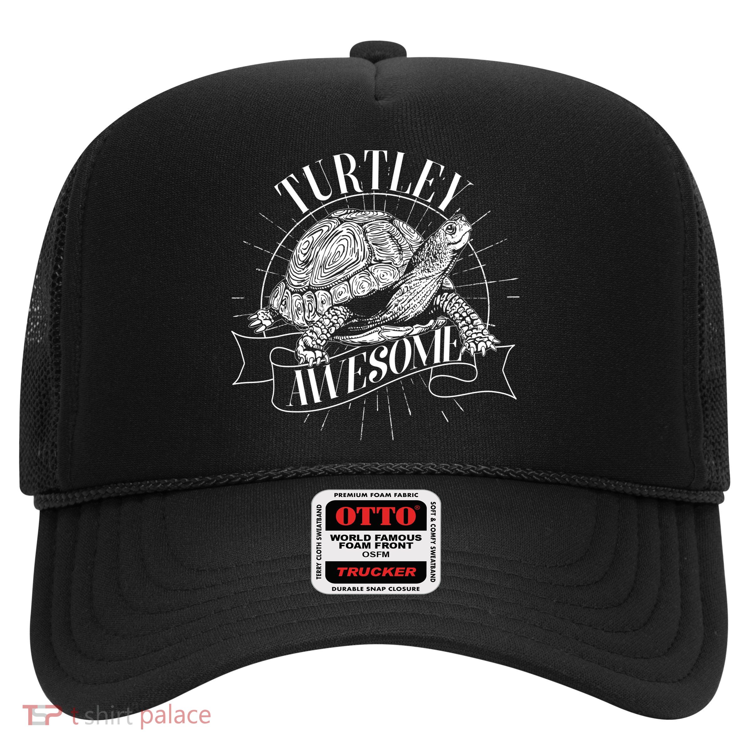 Vintage Turtley Awesome Trucker Hat