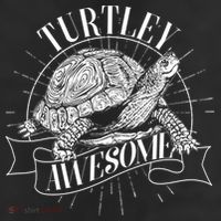 Vintage Turtley Awesome Trucker Hat