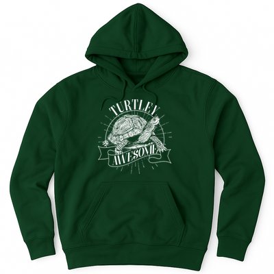 Vintage Turtley Awesome Hoodie