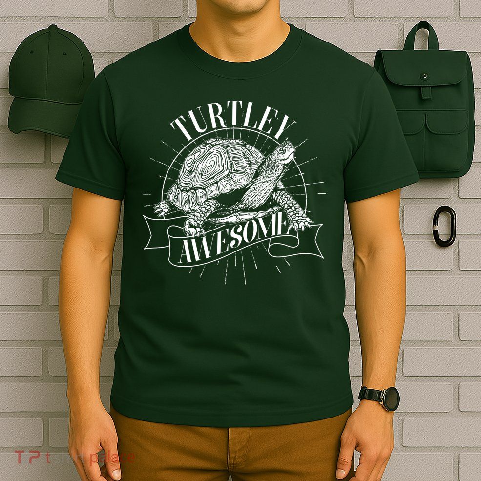 Vintage Turtley Awesome T-Shirt