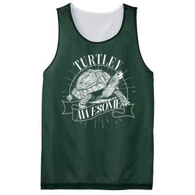 Vintage Turtley Awesome Mesh Reversible Basketball Jersey Tank