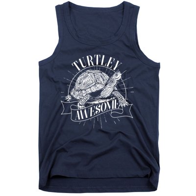 Vintage Turtley Awesome Tank Top