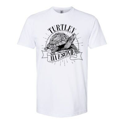 Vintage Turtley Awesome Softstyle CVC T-Shirt